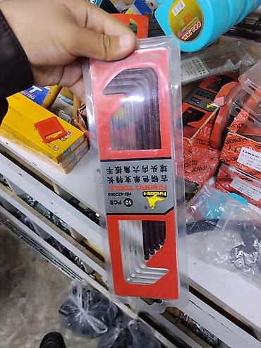 спец ключи: Набор Г-образных шестигранных ключей Harioshi Tools HB-422006, 10 шт — 1