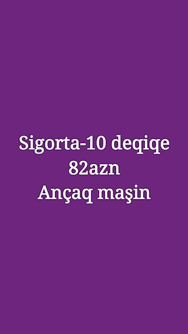 Digər avto xidmətlər: Xidmət: Avtomobil üçün sığorta rəsmiləşdirilməsi - Rəsmiləşdirmə — 1