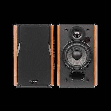 blutuz aux: Edifier R1380DB Professional Bookshelf Speakers Brown • Taxta korpus — 6