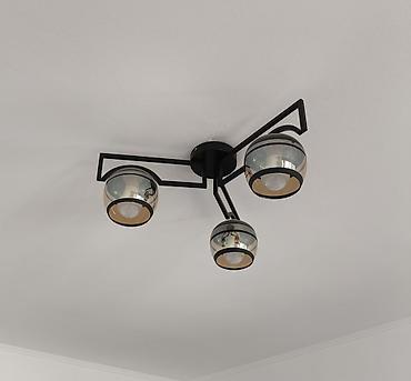 smart light: Потолочный светильник с 3 плафонами Цена: 500 сом - Тип: потолочная — 1