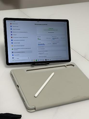 Планшеты: Планшет, Samsung, память 128 ГБ, 10" - 11", 5G, Б/у, Классический цвет - Серебристый — 9