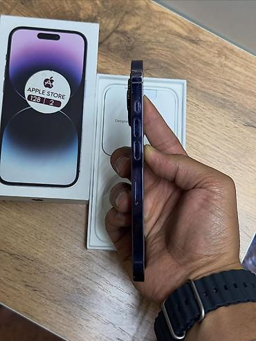 Техника и электроника: IPhone 14 Pro, 256 ГБ, Deep Purple, Гарантия, Кредит, Беспроводная зарядка — 4