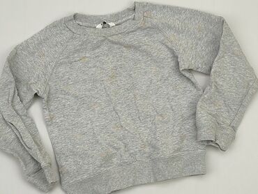 sweterek futerko: Sweatshirt, 5-6 years, 110-116 cm, condition - Good