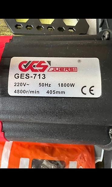 cha: Электрическая цепная пила JUERSI GES-713🔥 Основные характеристики: - — 2