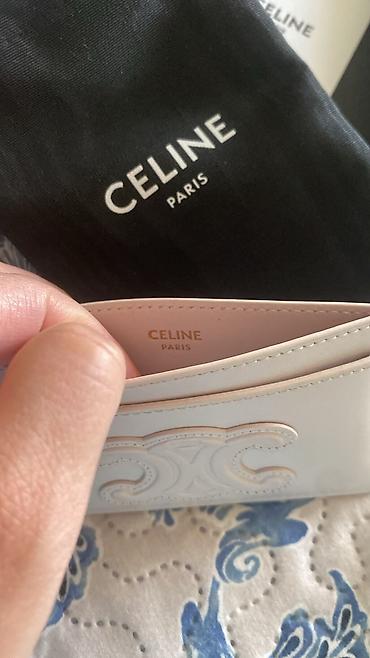 hermes cantalari: CELINE Paris Triomphe kartlıq ORİGİNAL YENIDIR KAROBKASIDA VAR — 2