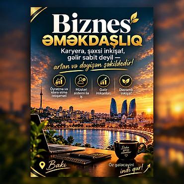 bas aspaz: **Biznes Əməkdaşlıq təklif olunur** Biznes sahəsində fəaliyyət — 1