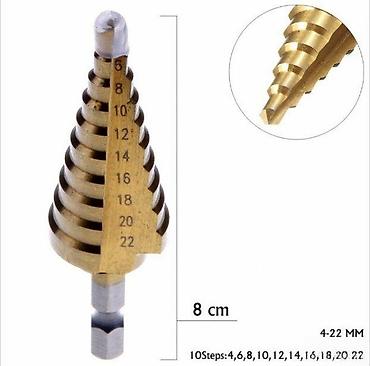 termometar za tecnost: HSS RAZBUSIVAC 4-22MM BIT PRIVHAT | HSS Razbusivac za sve vrste — 2