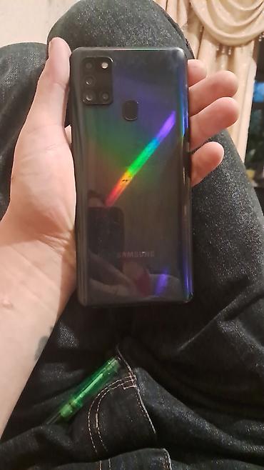 15 pro iphone: Samsung Galaxy A21S, rəng - Qara, Barmaq izi — 1