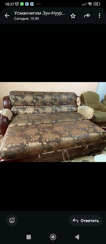 Прямые диваны: 4-верка продается состояние хорошее — 10