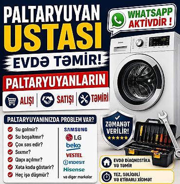 ayna qapi: Paltaryuyan ustası – evdə diaqnostika və təmir xidməti PALTARYUYAN — 1