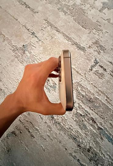 Apple iPhone: IPhone 16 Pro Max, Б/у, 256 ГБ, Desert Titanium, Зарядное устройство, Защитное стекло, Чехол, 93 % — 8