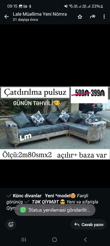 tek carpayilarin qiymeti: Künc divan, Qonaq otağı üçün, Bazalı, Açılan