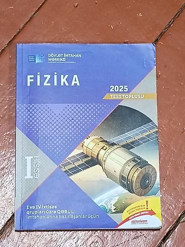 guvən test fizika: Fizika 2025 – Test Toplusu (DİM) - Nəşriyyat: Dövlət İmtahan Mərkəzi — 1
