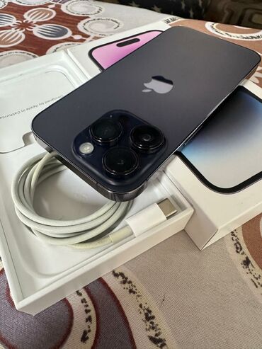 Apple iPhone: IPhone 14 Pro, 256 GB, Deep Purple, Face ID — 1