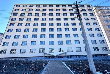 квартира берилет 4500: 1 бөлмө, 45 кв. м, Элитка, 9 кабат, Евроремонт
