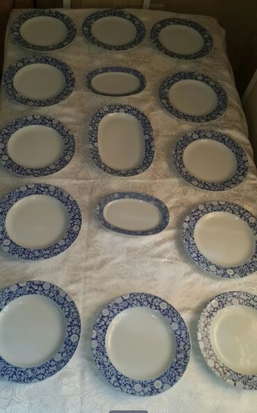 Nahar dəstləri və servizlər: Nahar dəsti, rəng - Ağ, Farfor, 12 nəfərlik, Türkiyə — 5