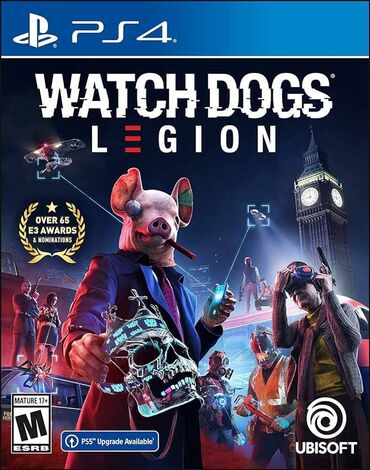 Оригинальный диск ! Игра Watch Dogs: Legion для PlayStation 4 Действие