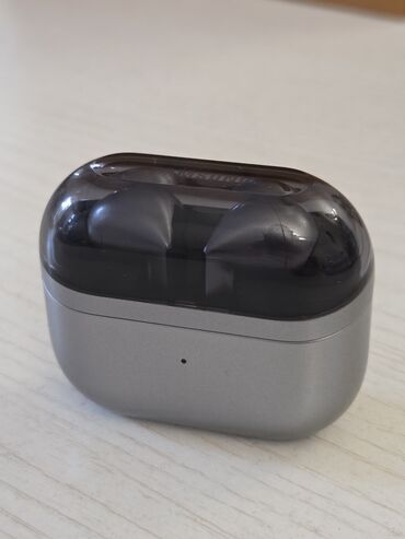 Микрофоны: Б/у Беспроводные (Bluetooth) Наушники, Samsung, цвет - Серый