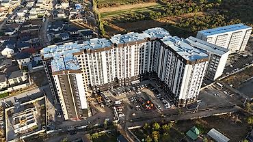 2 комнаты, 64 м², Кок-Жар ж/м Элитка, 12 этаж, ПСО (под самоотделку)