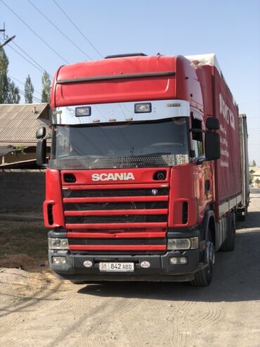 авто полки: Тягач, Scania, Тентованный