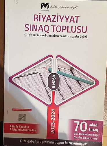 Testlər: Məhsul: DİM “Kimya” test toplusları və “Məktəblinin izahlı lüğəti” — 7