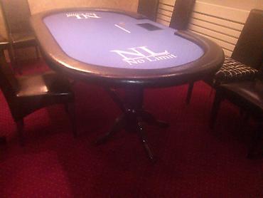 Stolovi: Poker stolovi – profesionalne izrade cena zavisi od dimenzije - — 8