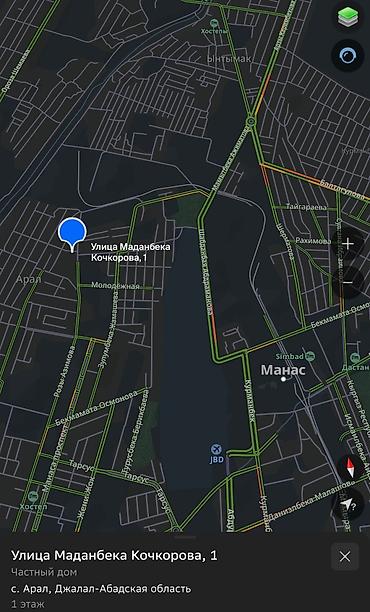 к акиева: 1 комната, 46 м², Индивидуалка, 3 этаж, Евроремонт — 2