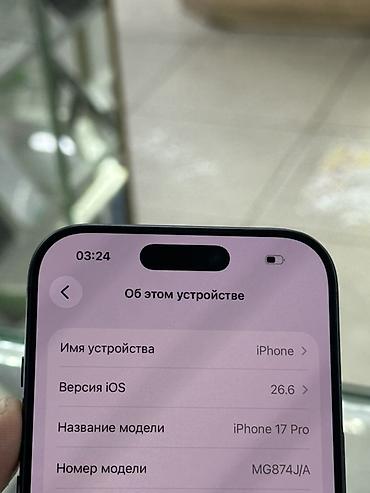 note 13 pro plus: IPhone 17 Pro, Б/у, 256 ГБ, Синий, Кабель, Коробка, 99 % — 7