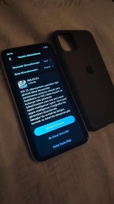 ucuz ikinci el: IPhone 11, 128 GB, Ağ, Face ID — 3