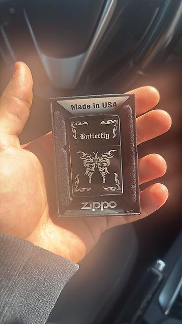 Digər: Məhsul: Zippo benzinli alışqan – “Butterfly” dizaynı original zippo — 2