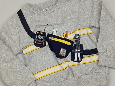 wełniane sweterki: Bluza, 4-5 lat, 104-110 cm, stan - Idealny