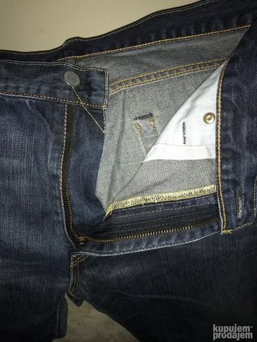 Farmerke: Original LeviS 505 farmerice 34 98% cotton 2% elastin Polustruk — 7