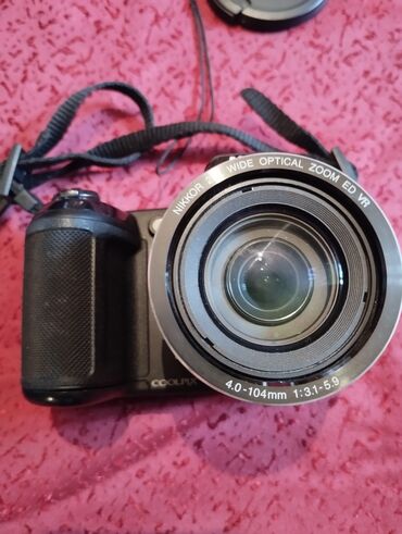 домашняя видеокамера: Продаю фотоаппарат Nikon L320. Zoom 26 X. В отличном состоянии. Кофр
