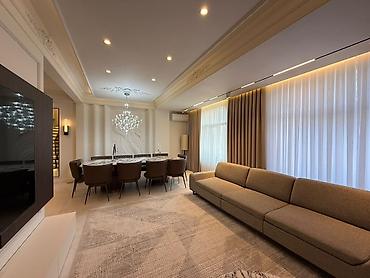 парк ататюрк: 5 комнат, 196 м², Генпрокуратура Элитка, Пентхаус этаж, Дизайнерский ремонт — 3