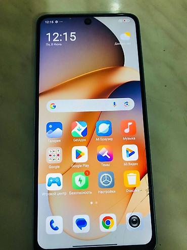гибкий стекло: Redmi, Redmi Note 13, Б/у, 256 ГБ, цвет - Голубой, 2 SIM — 2