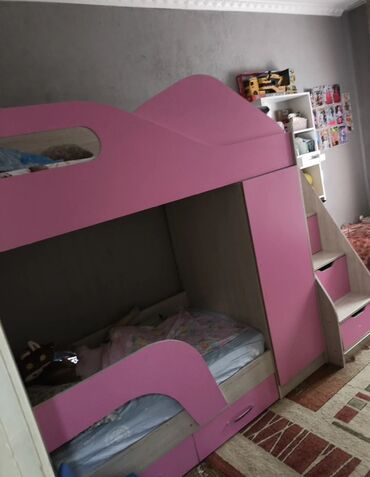 дом на колесах купить бишкек: Балдар үчүн эки ярустуу, ЛДСП, түсү - Кызгылт