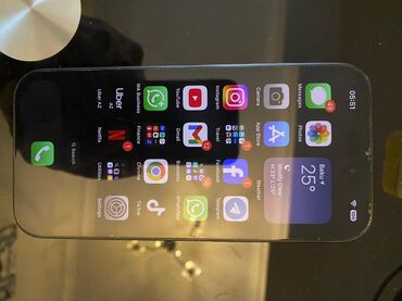 IPhone 16, 128 GB, Qara, Zəmanət, Simsiz şarj, Face ID