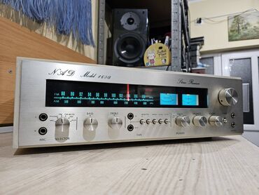 Pojačala i prijemnici: NAD Model 1600 Stereo Receiver – vintage srebrni prijemnik sa — 4