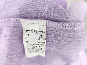 lila kolor: Bluzka damska, rozmiar 2XL — 4