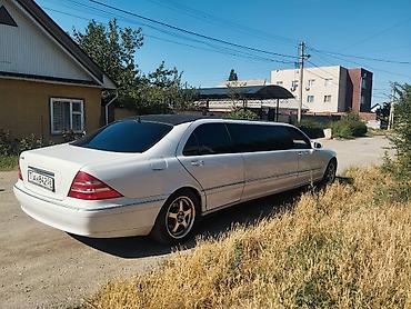 vip bus: Mercedes-Benz S-Class: 2000 г., 3.7 л, Автомат, Бензин, Лимузин — 2