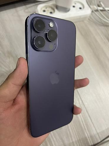 купить четырнадцатый iphone: IPhone 14 Pro, Б/у, 128 ГБ, Deep Purple, 100 % — 2