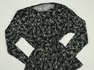 czarne bluzki z długim rękawem: Блуза жіноча, S, стан - Хороший