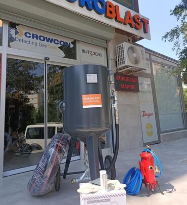 istehsal avadanlıqları: QUMLAMA Aparatı 
Marka-Euroblast
İstehsal-Turkuye