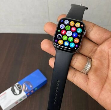 apple watch 4: Yeni, Smart saat, rəng - Qara