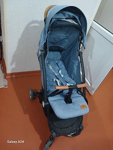 Uşaq arabaları: Thanksbaby uşaq arabası (yüngül “umbrella” tip) - Rəng: boz-mavi — 2