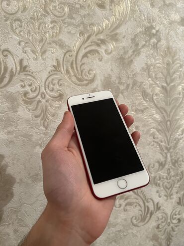 iphone 14 qiymetleri: IPhone 7, 128 GB, Qırmızı, Barmaq izi