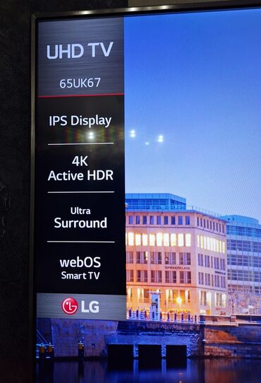 Televizorlar: İşlənmiş Televizor LG UHD (3840x2160), Ünvandan götürmə