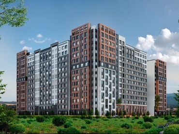 Продажа квартир: 3 комнаты, 84 м², Элитка, 12 этаж, ПСО (под самоотделку)