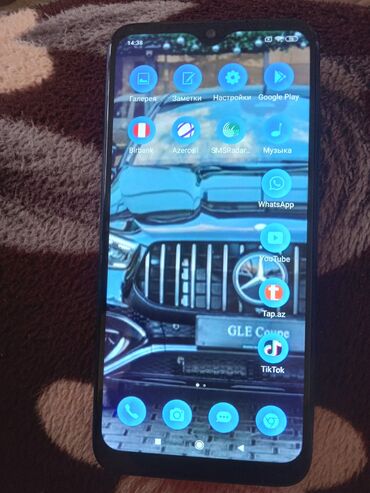 gps tracker baku: Redmi Note 7, 128 GB, rəng - Göy, Sensor, Barmaq izi, Face ID