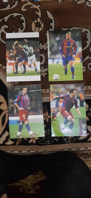 Digər kitablar və jurnallar: Barselona futbol şəkilləri.405 ədəddir — 21